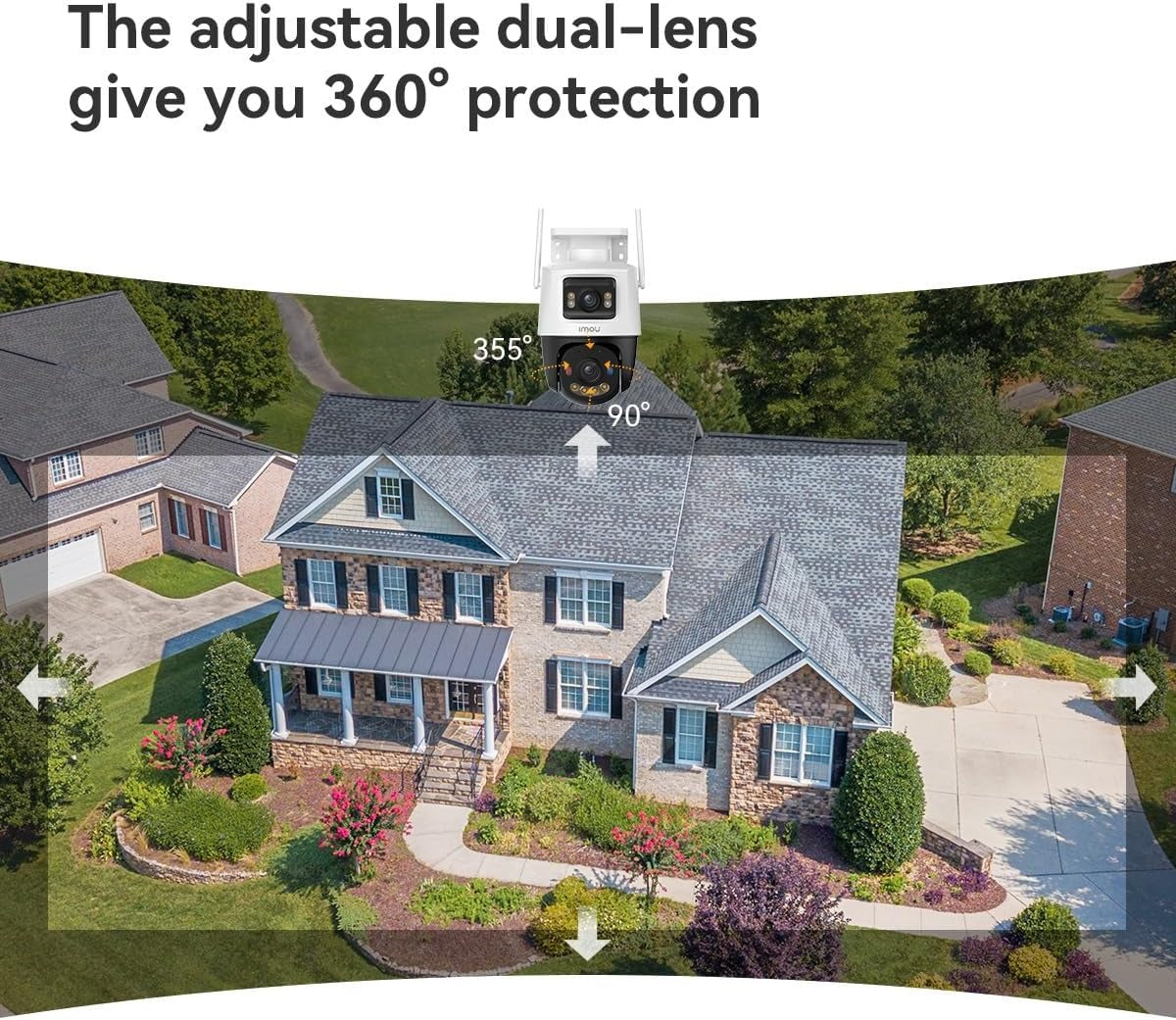 Caméra Surveillance WiFi 6 IMOU Cruiser Dual 10MP - 360°