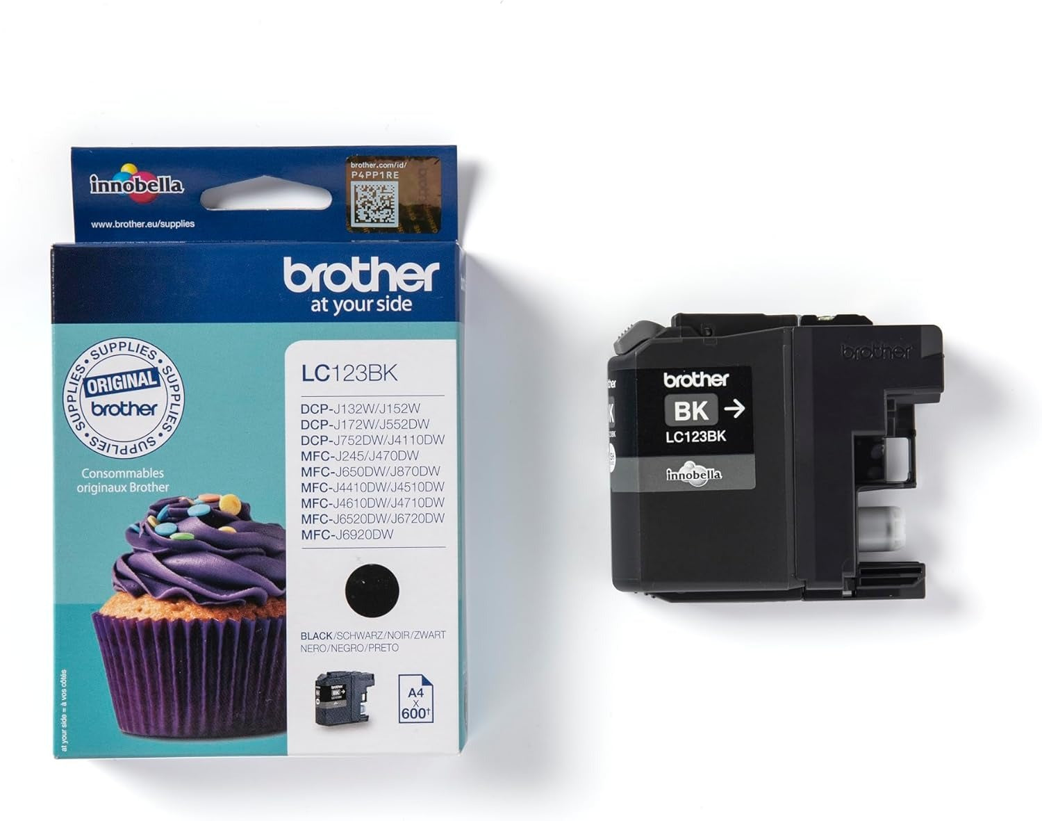 Pack Cartouches Brother LC123 (BK/C/M/Y)