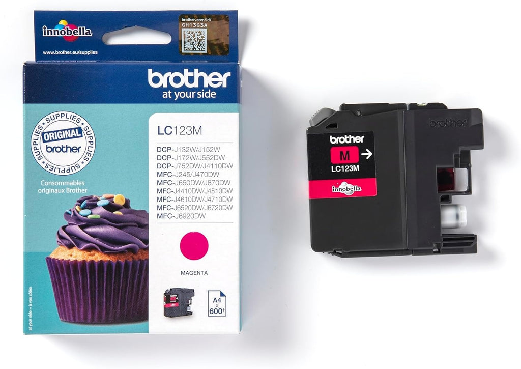 Pack Cartouches Brother LC123 (BK/C/M/Y)