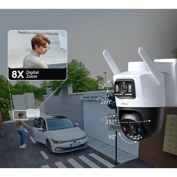 Caméra Surveillance Solaire IMOU 10MP - Double Objectif, 4G & WiFi - ETS A2M