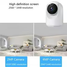 Mini Caméra IP WiFi Intelligente 4MP : Surveillance Intérieure Discrète et Performante
