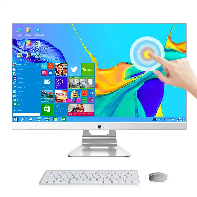 Ordinateur All-in-one Tactile 24 pouces - Core i5, 8Go RAM, SSD 256Go