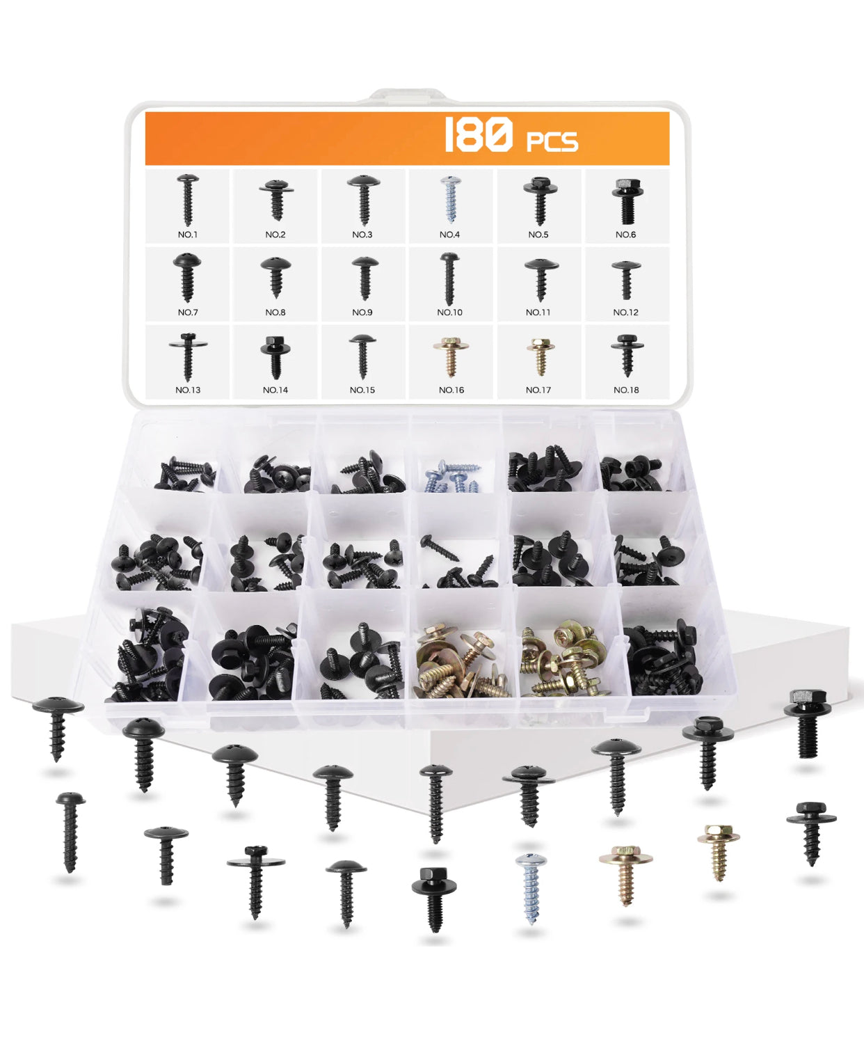 Agrafe auto pack de 180pcs