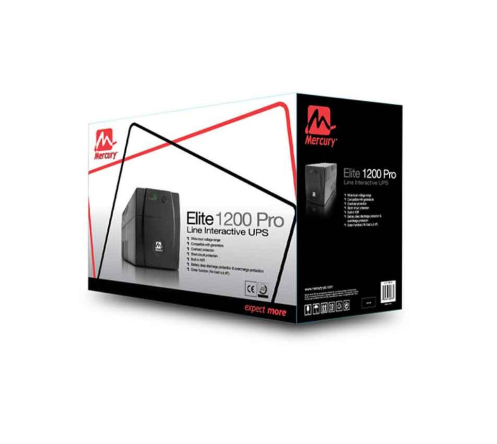 Onduleur Mercury Elite 1200 Pro - Protection optimale pour vos appareils