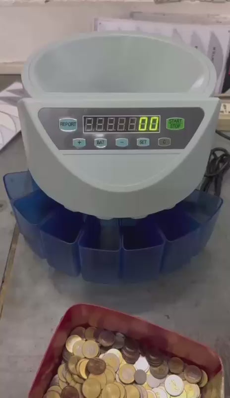 Compteur et Trieur de Pièces Grande Capacité : Optimisez Votre Gestion de Monnaie