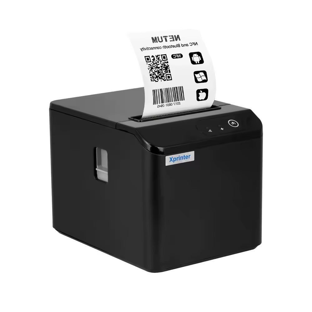 Imprimante Ticket de Caisse - Xprinter 80mm, Thermique Directe, Bluetooth / USB / Ethernet, Impression Fiable et Facile - ETS A2M